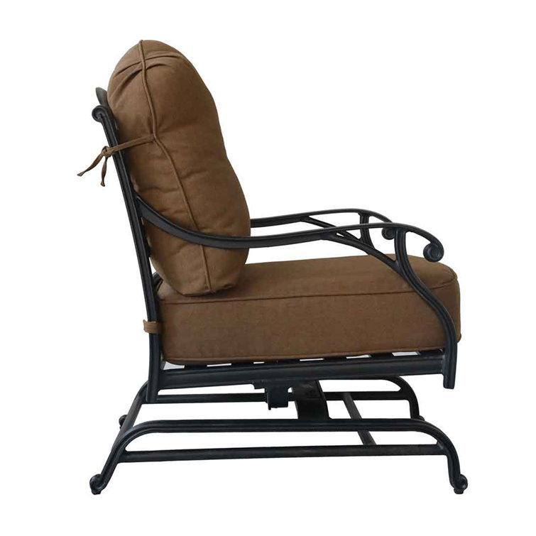 Charlton Home® Abubakkar Patio Chair with Cushions Wayfair